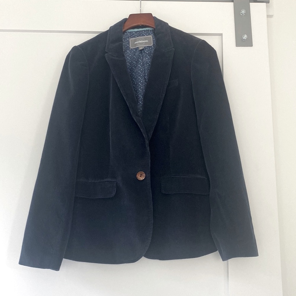 Johnston and Murphy corduroy blazer coat